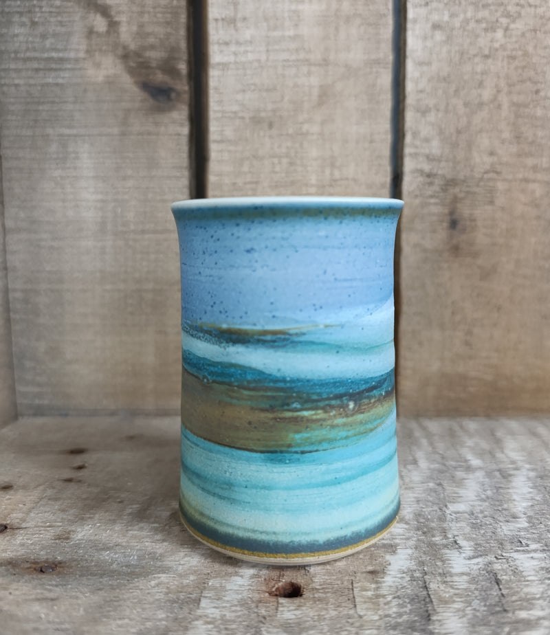 Hebridean Collection stoneware vase (VS148)