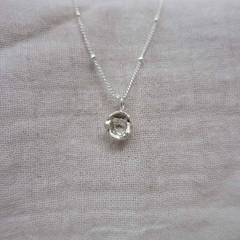 Moonlit Ripples Sterling Silver Choker