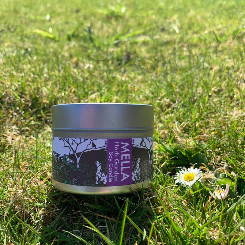 Mella Soy Candle - Herb Garden (available in two sizes)