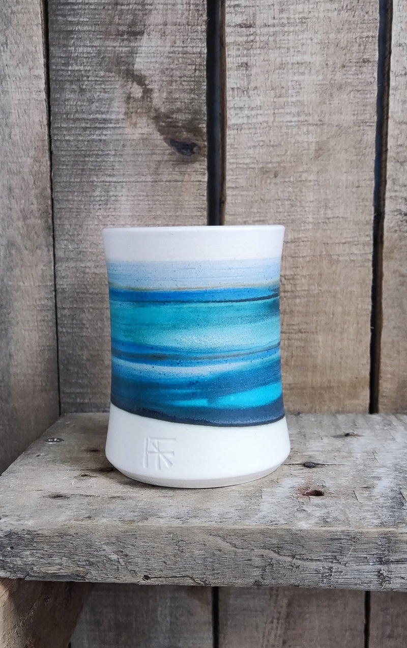 Hebridean Collection stoneware tumbler (VS154)