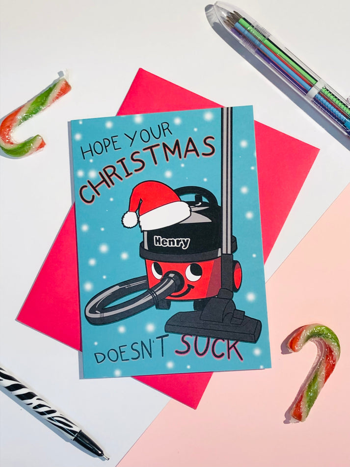 Hope your Christmas doesn't suck card