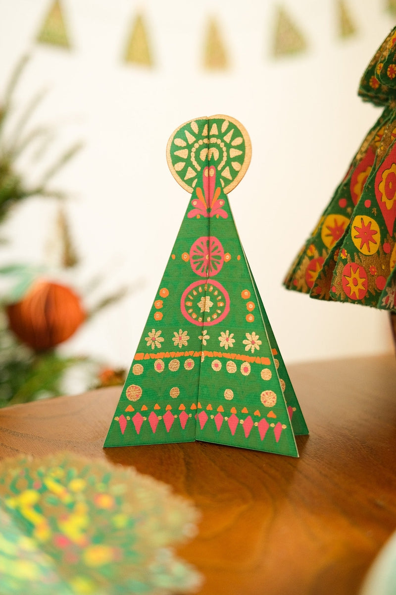 Christmas Tree pop-up greetings card