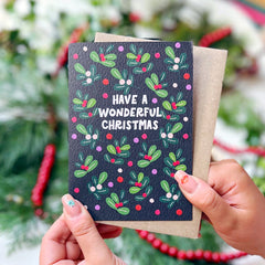 Have a wonderful Christmas card