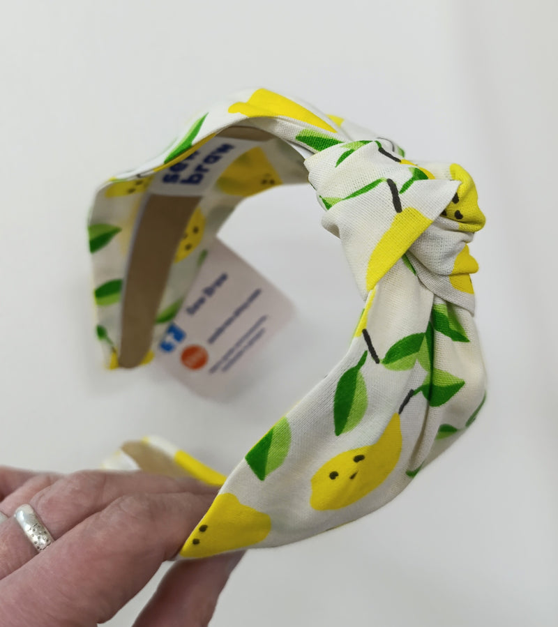 Handmade knot headband