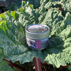 Mella Soy Candle - Rhubarb and Plum (available in two sizes)