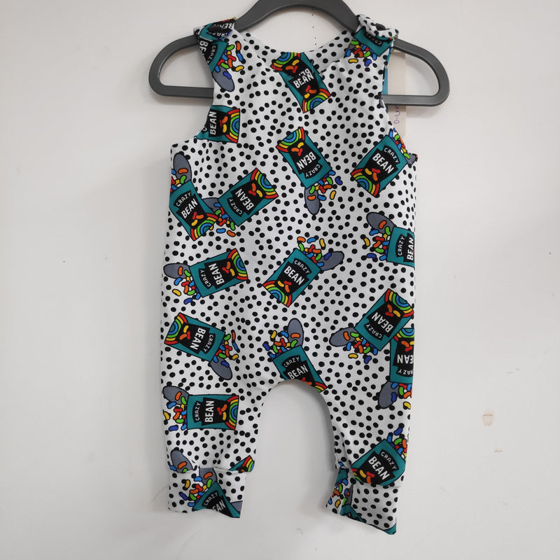 Romper suit - crazy beans (0-6 months)