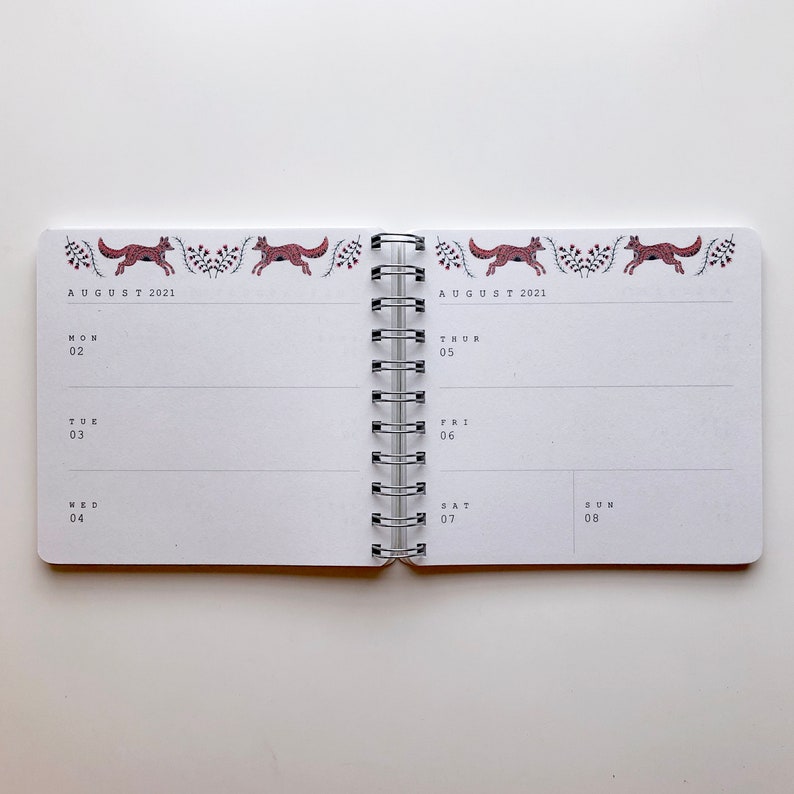 2026 Illustrated Diary - Noli Flere, Fox