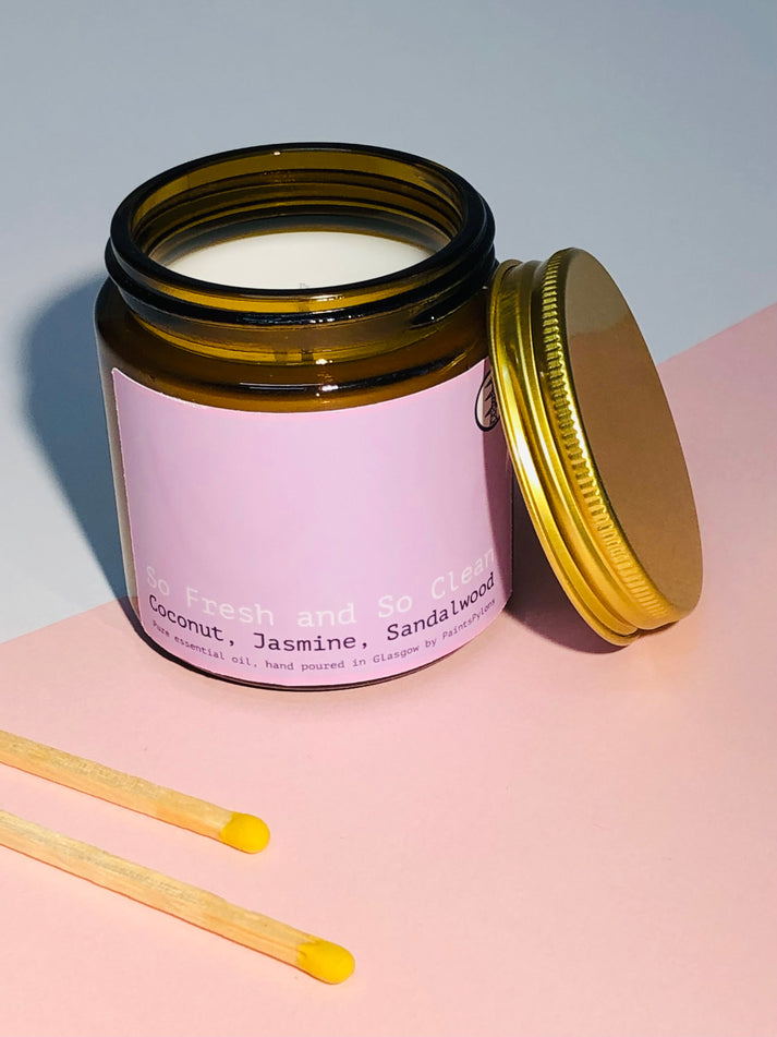 Soy wax jar candle - different scents available