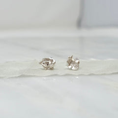 Sterling Silver Luna Pool Studs