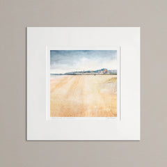West Sands, St Andrews mounted print