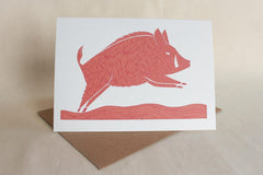 'Caledonian Boar' card