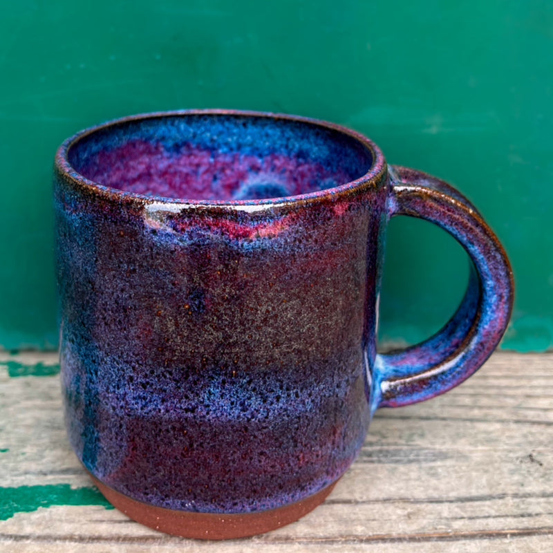 Hand thrown mug - Wild or Sunset glaze