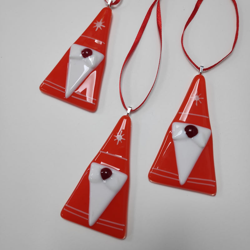 Christmas Santa gnome tree decorations
