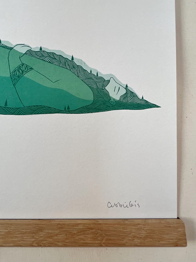 Fionn Mac Cumhaill A3 Print