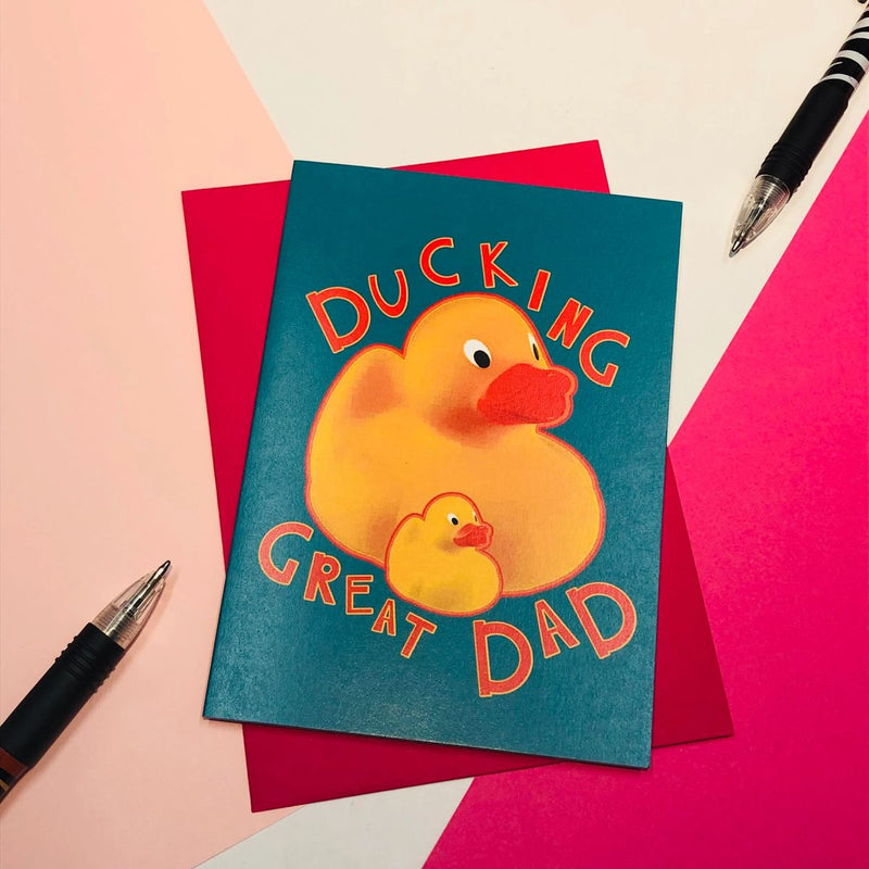 Ducking great dad card