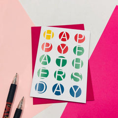 Happy father's day card