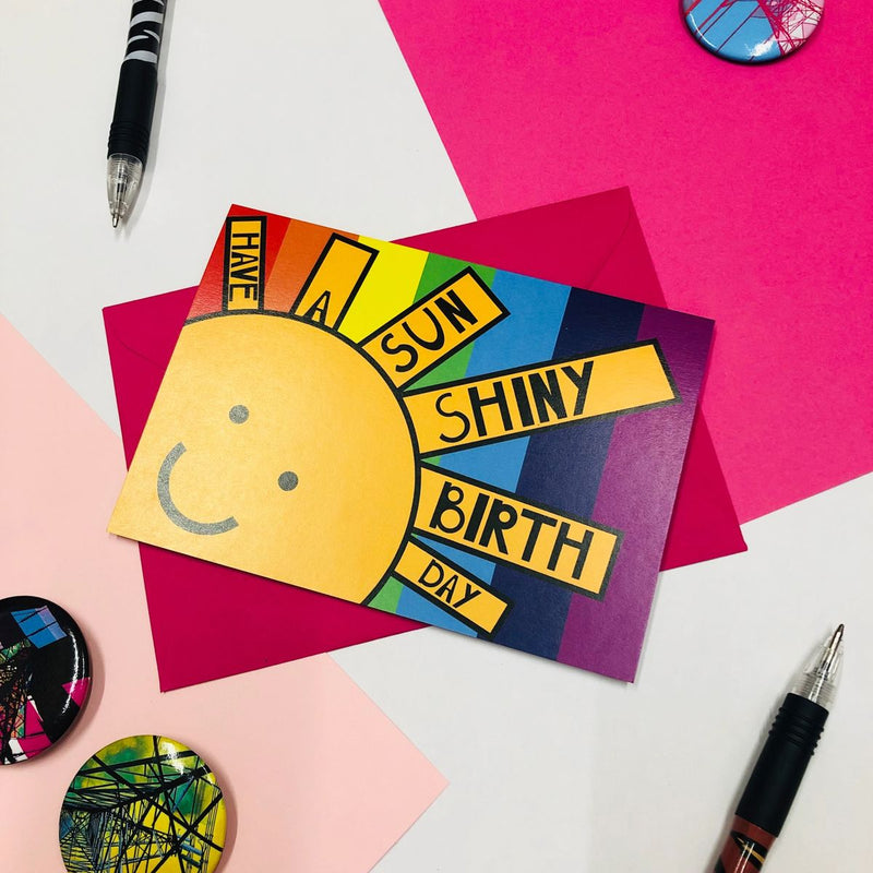 Have a sun shiny birthday card