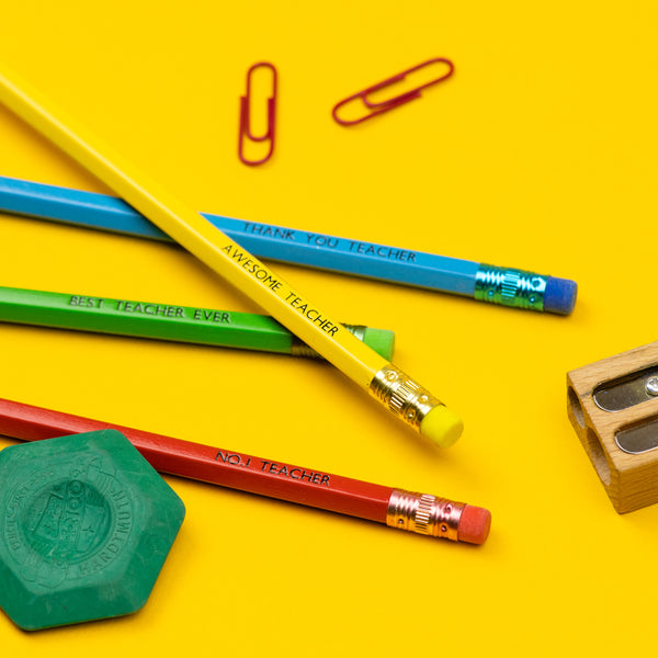 Pencil gift box set - teacher