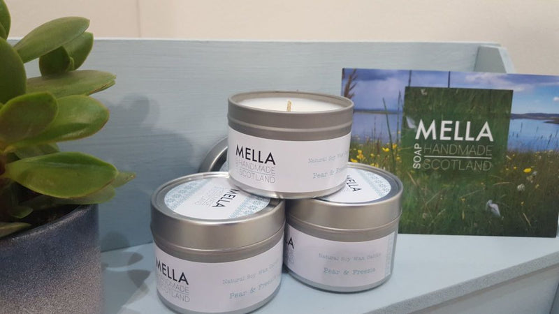 Mella candle - pear & freesia