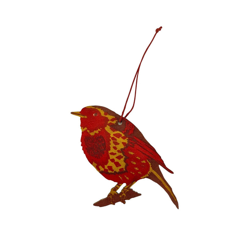 Wooden Robin decoration (single pack)