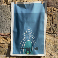 Just the water and me tea towel (2 designs available)