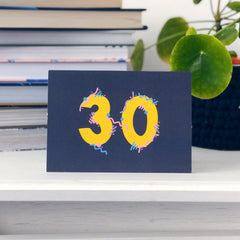 Age 30 card
