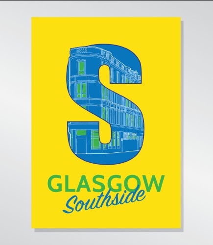 Glasgow Southside - The Granary A3 print