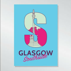 Glasgow Southside - Battlefield Monument A3 print