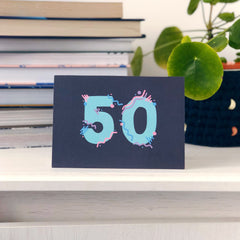 Age 50 card