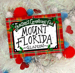 Season's greetings fae Mount Florida card