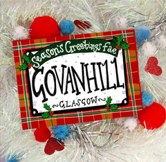 Season's greetings fae Govanhill card