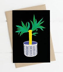 Yucca plant card