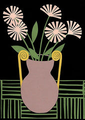 Vase of flowers A4 print