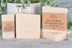 Sensitive facial soap