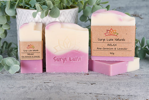 Relax soap - lavender & geranium