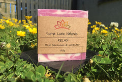 Relax soap - lavender & geranium