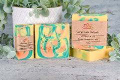 Citrus Kiss soap - Patchouli & Bergamot