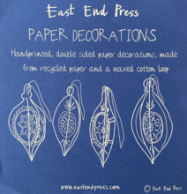 Paper Decorations (4 pack) - Baubles