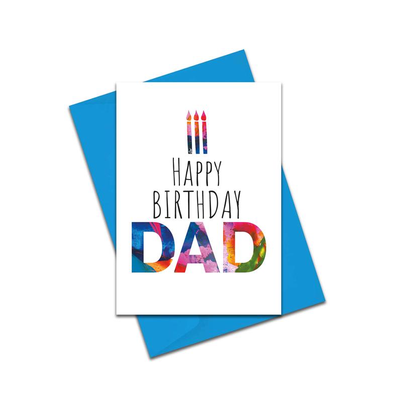 Happy birthday Dad card