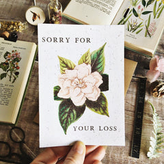 Sorry for your loss card