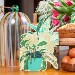 Plant pot greetings card