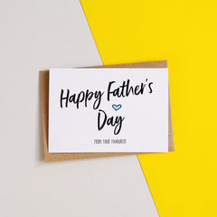 Happy Father's Day from your favourite card