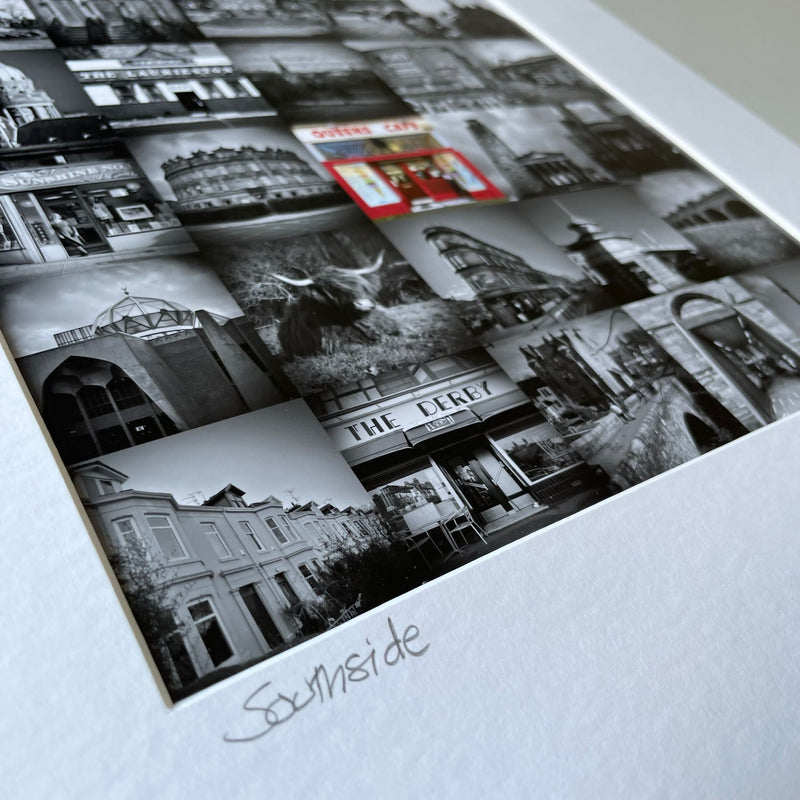 Framed print - Southside (colour or monochrome)