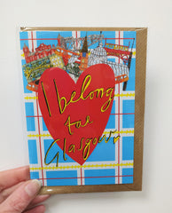 I belong tae Glasgow card