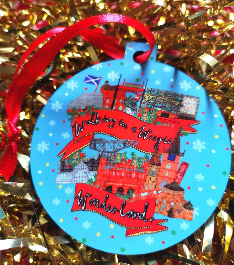 Walking in a Weegie Wonderland bauble