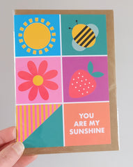 You are my sunshine card