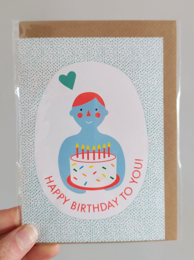 Happy birthday to you card