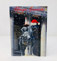 Glesga greetins Duke Christmas card