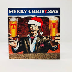 Merry ChrisTmas Tennent's card