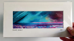 Small mounted print - Isle of Tiree Storm